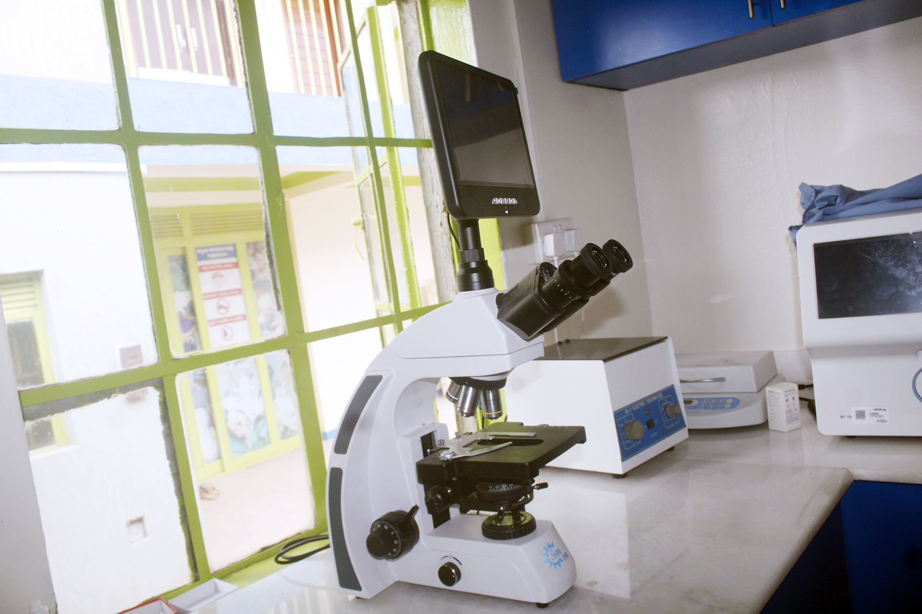 On-site laboratory diagnostic equipment at Family Clinic